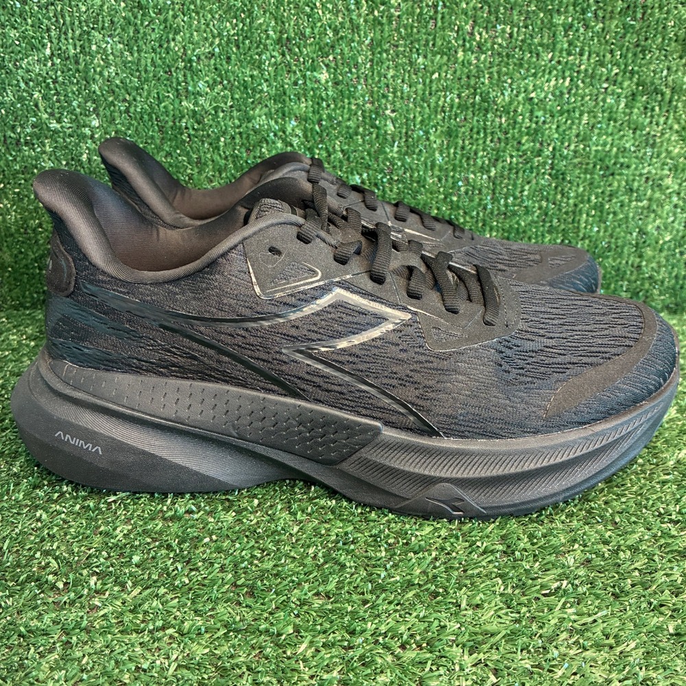 NEW Diadora Equipe Nucleo 2 Daily Trainer Cushioning Running Shoe Black Mens 9.5